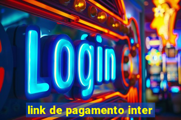 link de pagamento inter